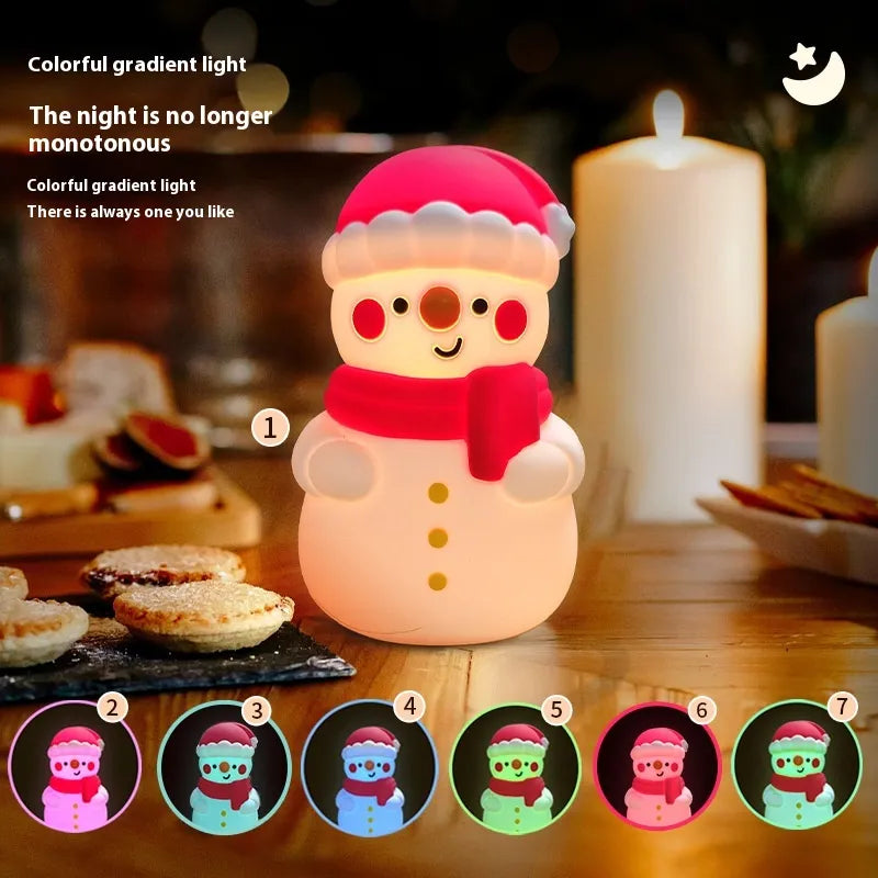 Snowman Lamp