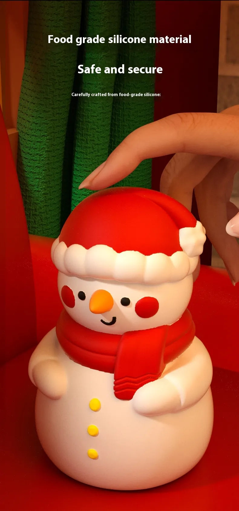 Snowman Lamp