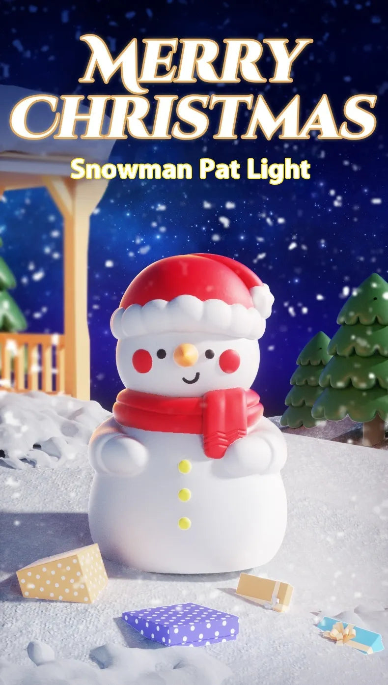 Snowman Lamp