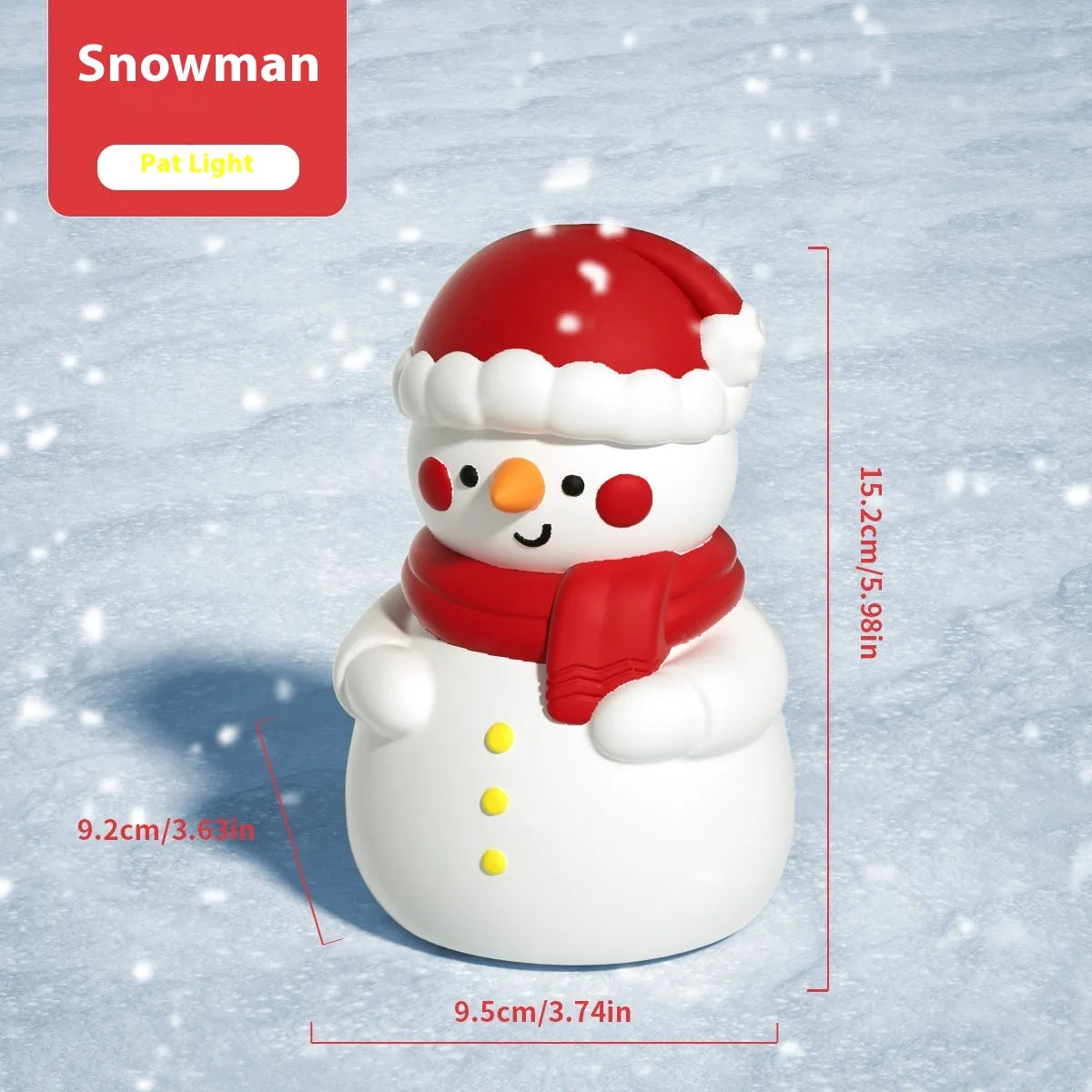 Snowman Lamp