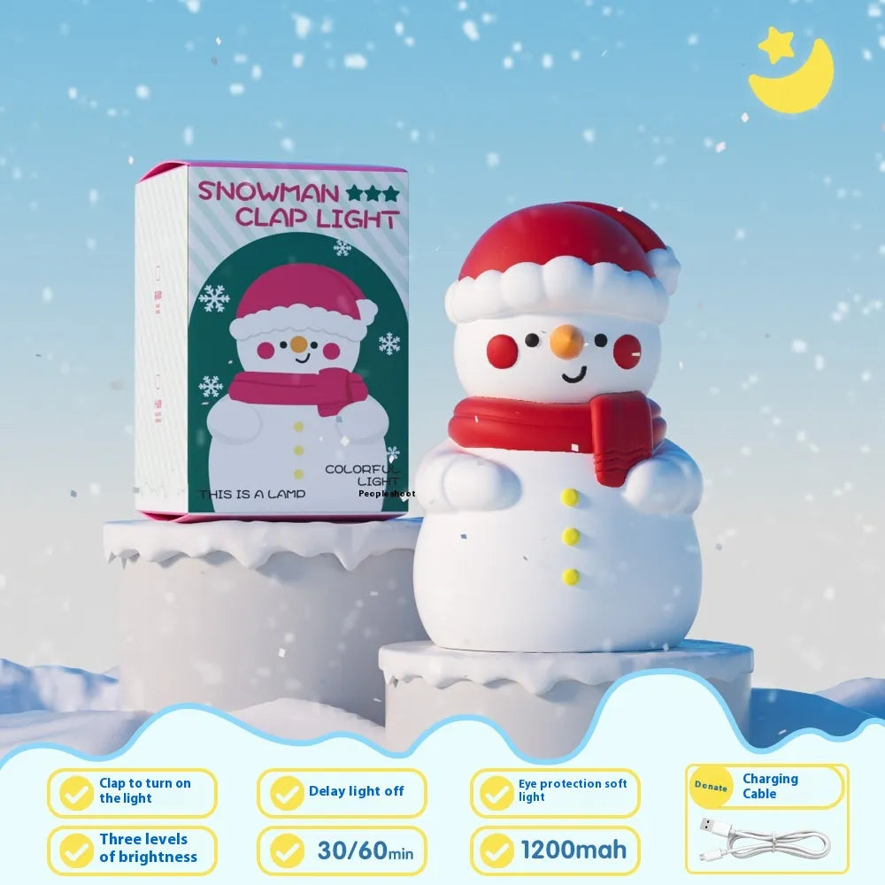 Snowman Lamp