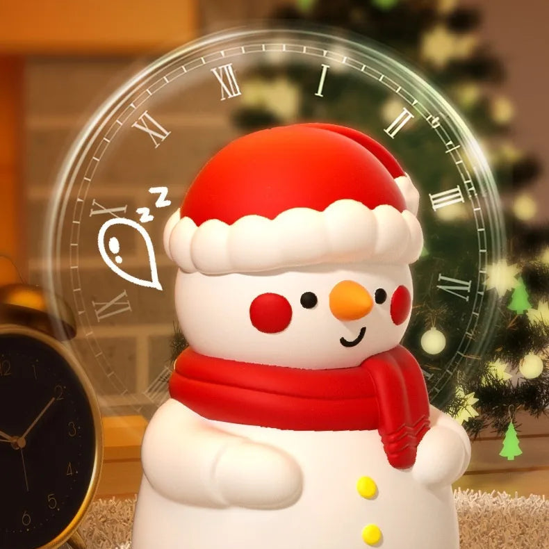 Snowman Lamp